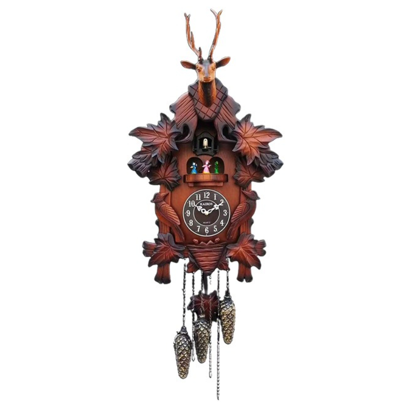 Luxury Lifestyle Us - Reloj de pared de cuco, relojes