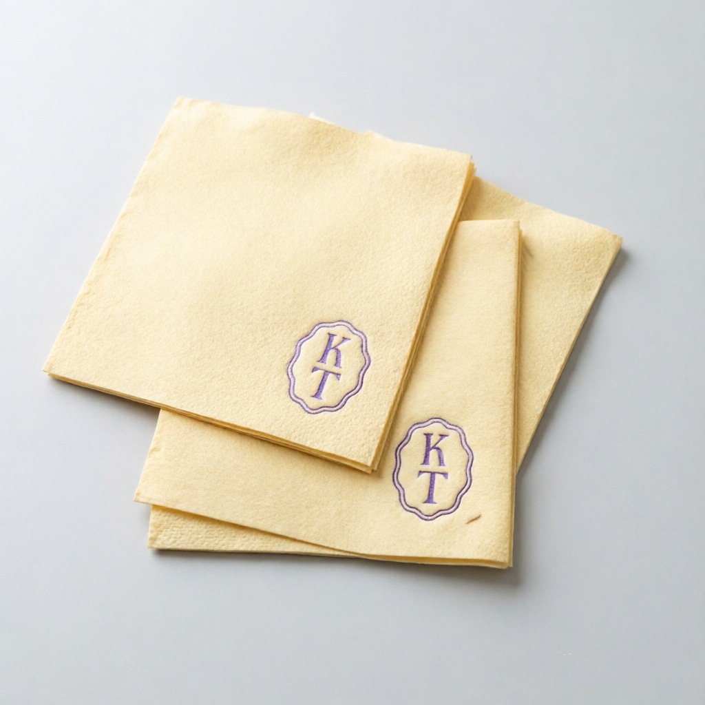 Linen Napkin Set - 50 Servilletas Personalizadas para Cócteles de