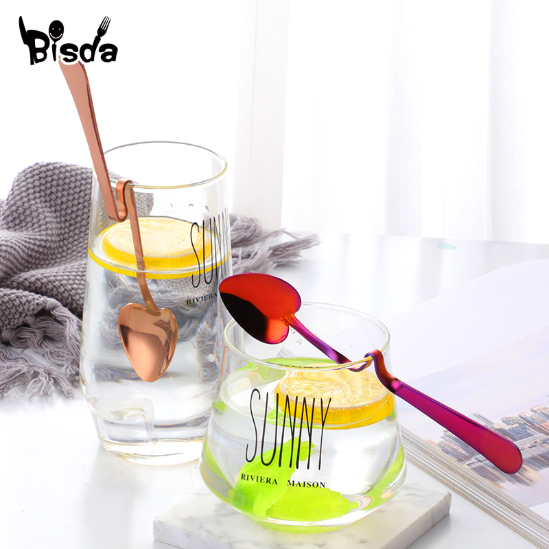 Cuchara de café con forma de c - Gold Cutlery Flatware reseña y precio