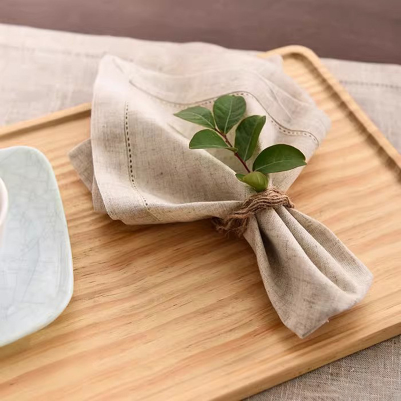 12 piezas de servilletas de li - Linen Napkin Set reseña y precio