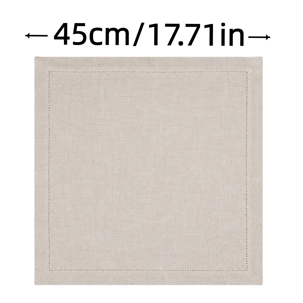 12 piezas de servilletas de li - Linen Napkin Set reseña y precio