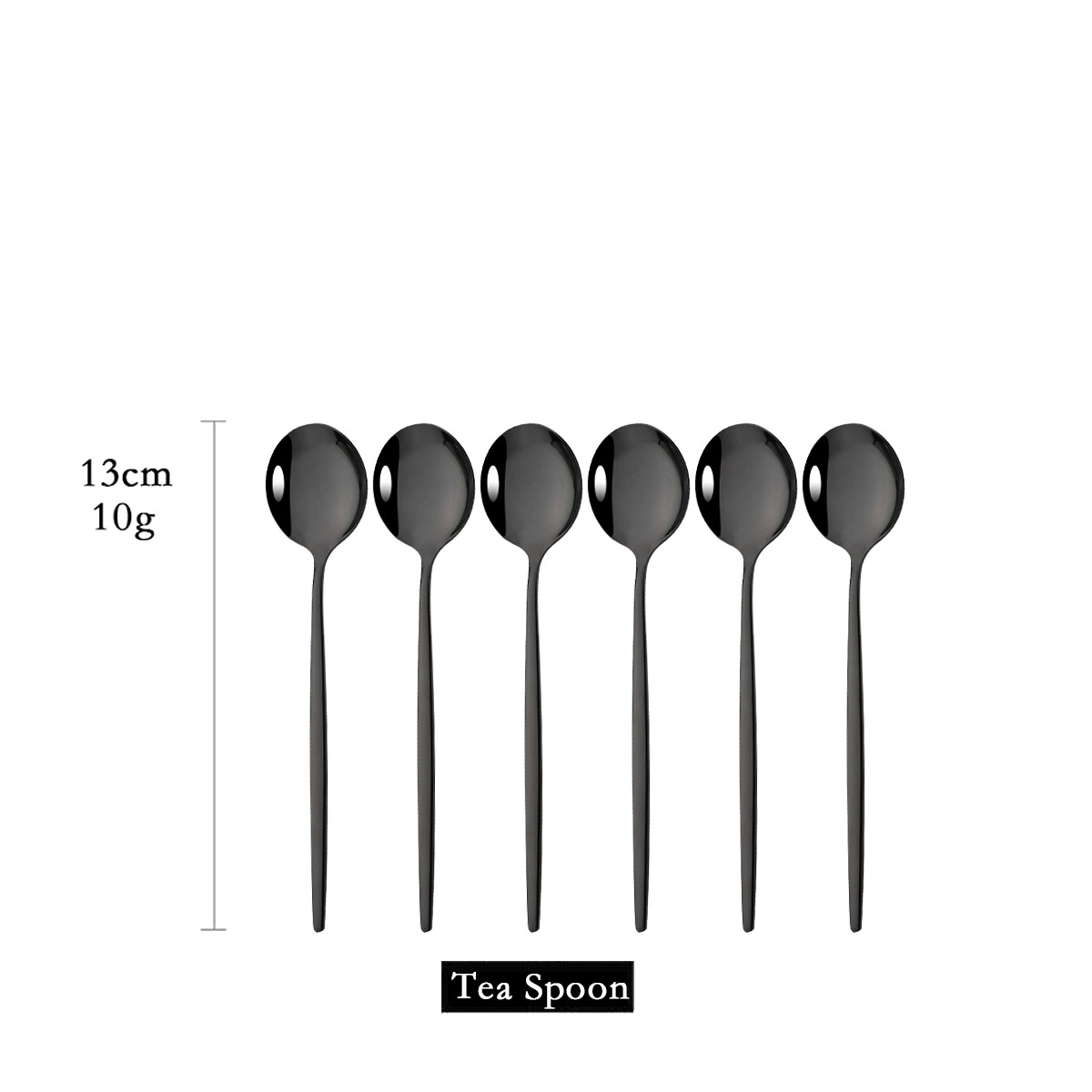 Mini cucharas para revolver té - Gold Cutlery Flatware reseña y precio