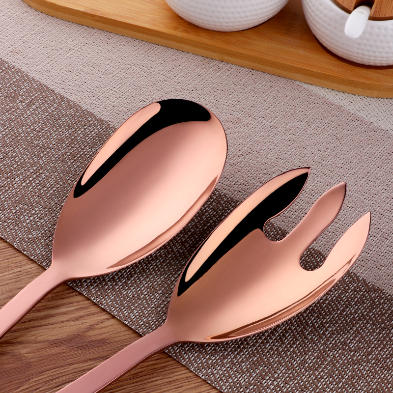 Juego de cucharas doradas de a - Gold Cutlery Flatware reseña y precio