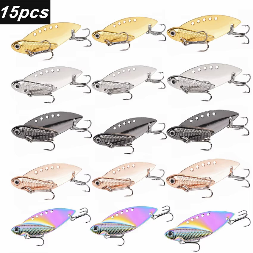 Señuelos de pesca VIB de Metal - Gold Cutlery Flatware reseña y precio