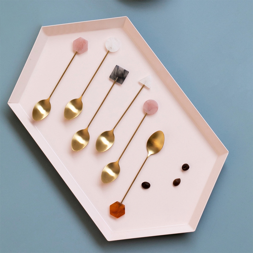 Juego de cucharas pequeñas de  - Gold Cutlery Flatware reseña y precio