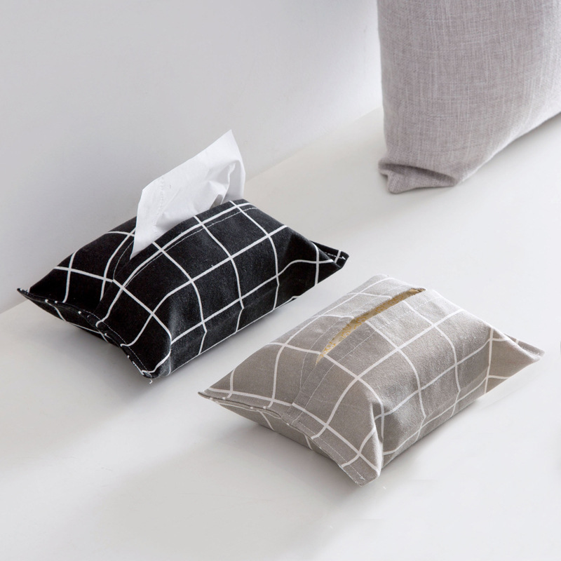 Caja de pañuelos de lino y alg - Linen Napkin Set reseña y precio
