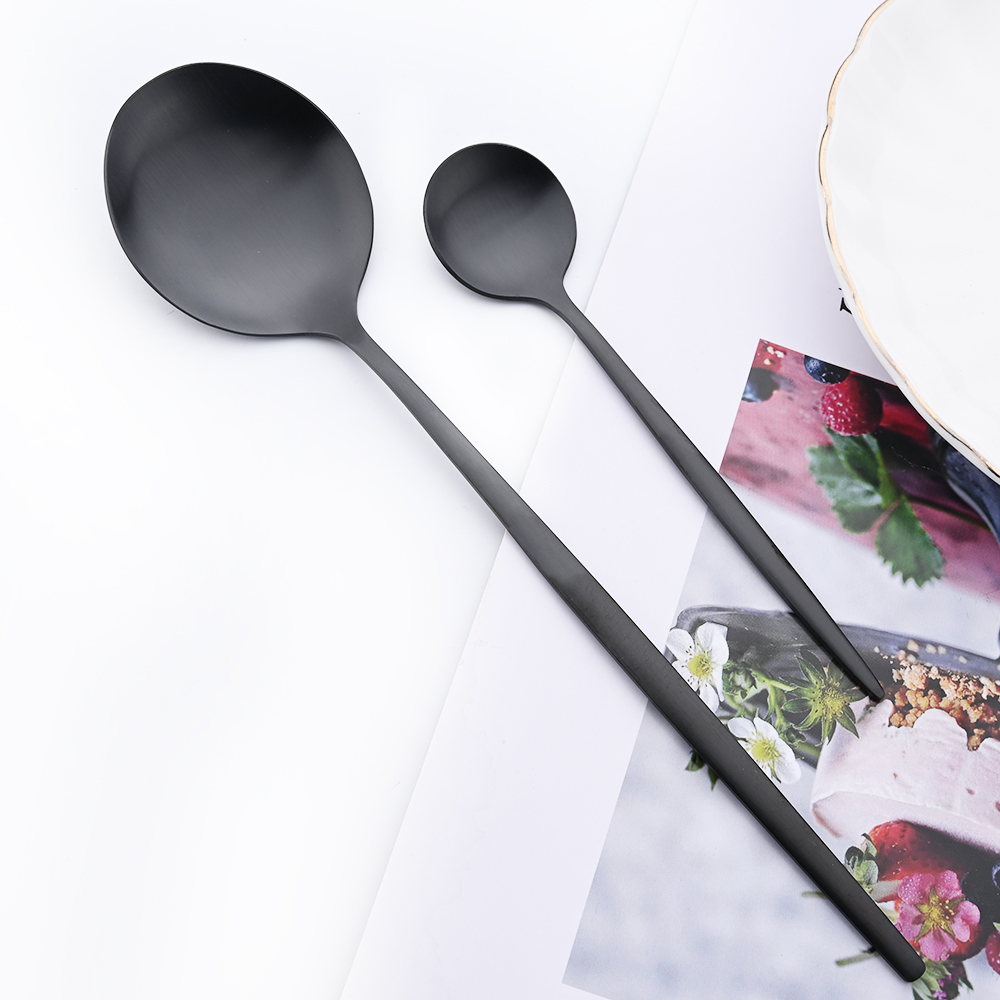Drmfiy-Juego de vajilla de caf - Gold Cutlery Flatware reseña y precio