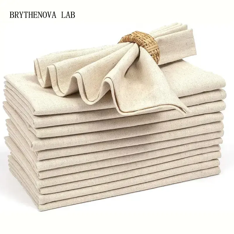 Juego de 6/10/12 servilletas d - Linen Napkin Set reseña y precio