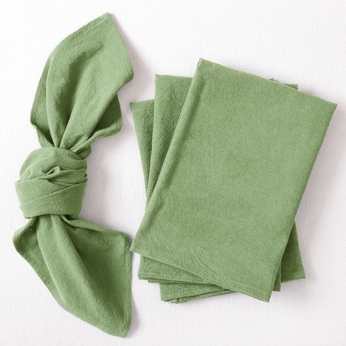 Servilletas de tela de lino, j - Linen Napkin Set reseña y precio