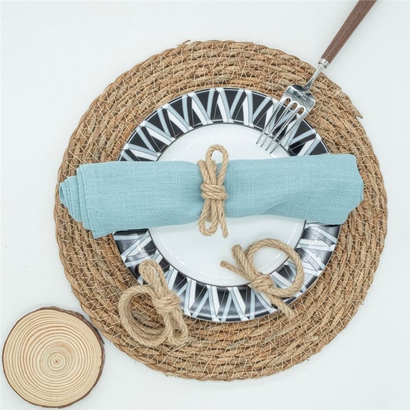 Juego de 12 Anillos para Servi - Linen Napkin Set reseña y precio