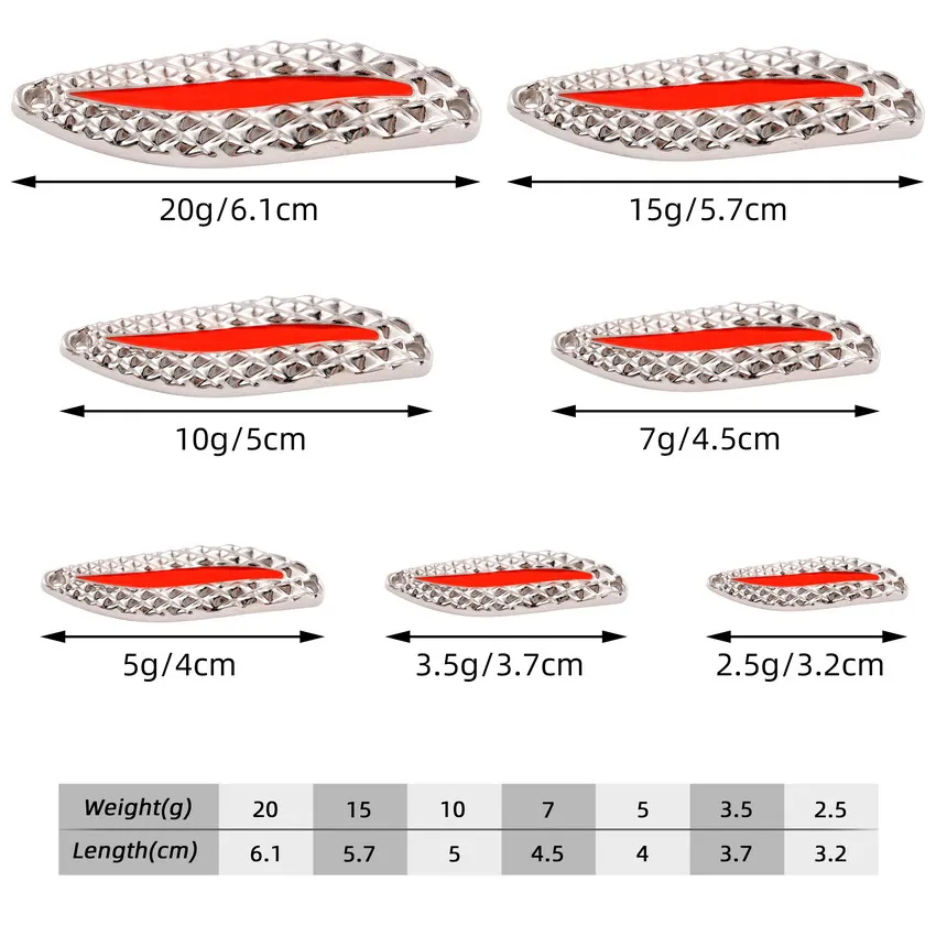 4 Uds. Señuelo de pesca de Met - Gold Cutlery Flatware reseña y precio