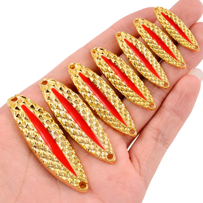 4 Uds. Señuelo de pesca de Met - Gold Cutlery Flatware reseña y precio
