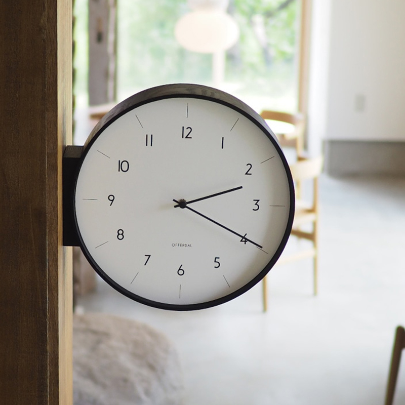 Reloj de pared de doble cara d - Luxury Lifestyle Us reseña y precio