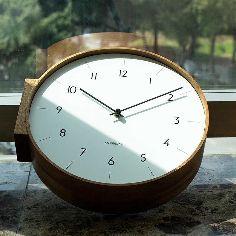 Reloj de pared de doble cara d - Luxury Lifestyle Us reseña y precio