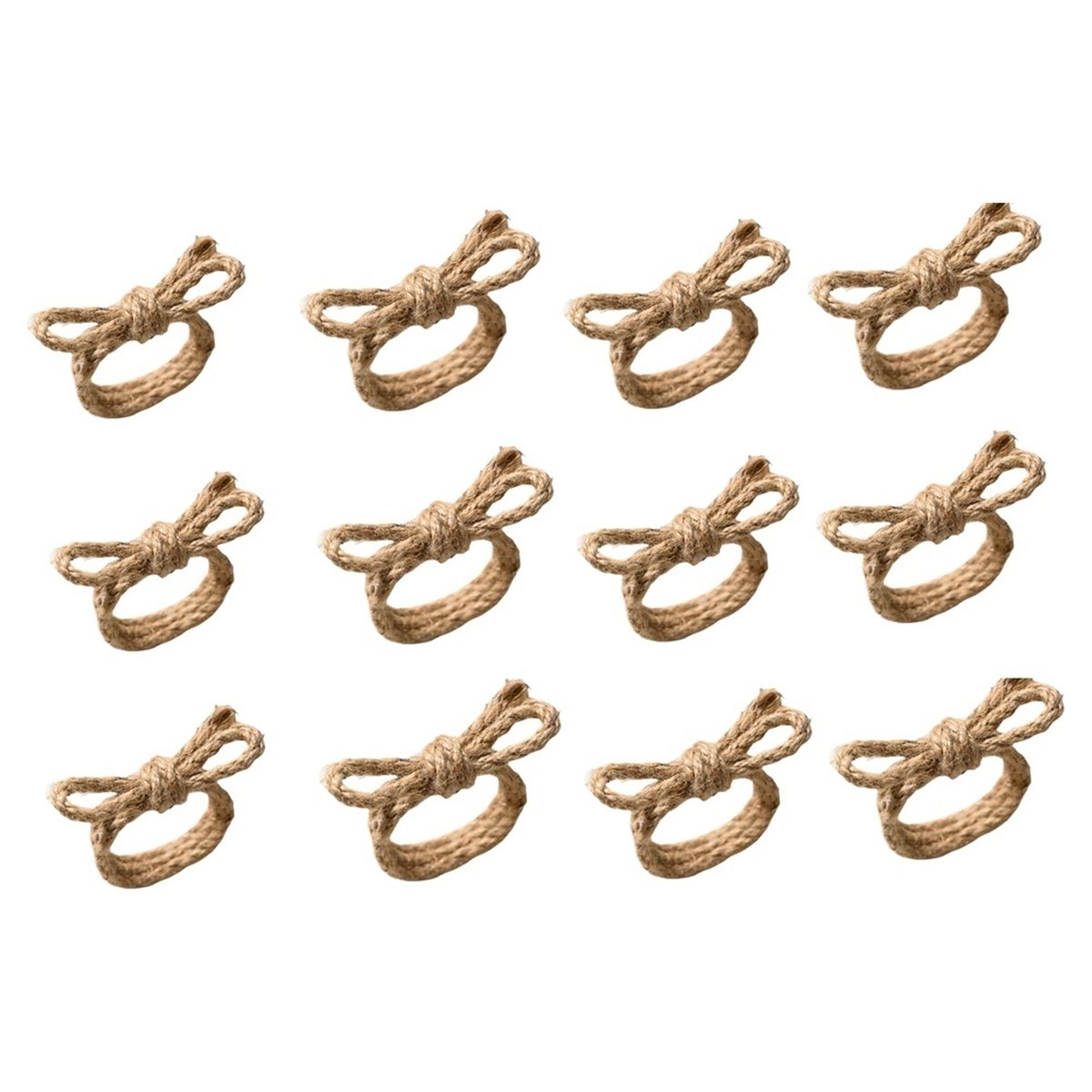 Juego de 12 Anillos para Servi - Linen Napkin Set reseña y precio