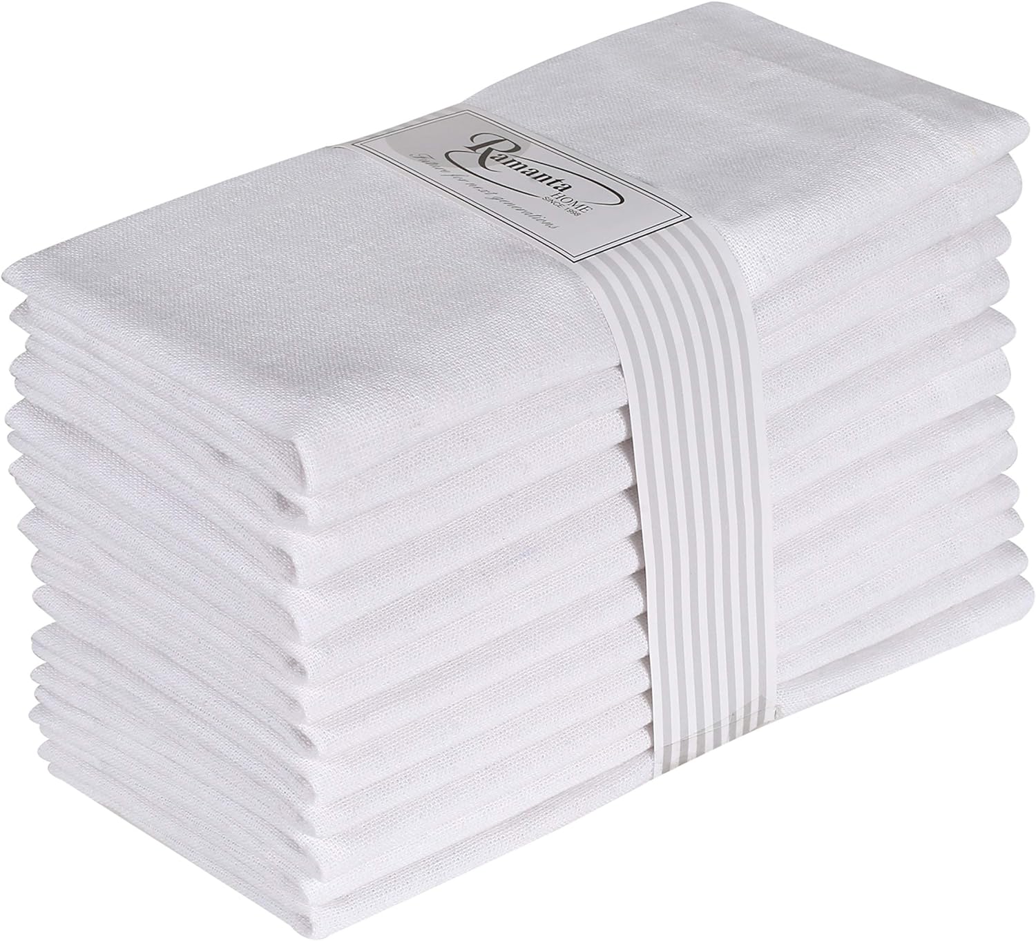 Servilleta de cena 100% algodó - Linen Napkin Set reseña y precio